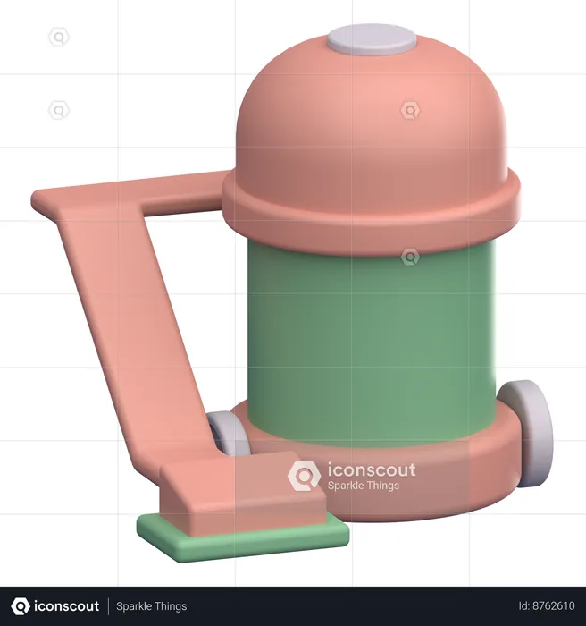 Vacuum  3D Icon