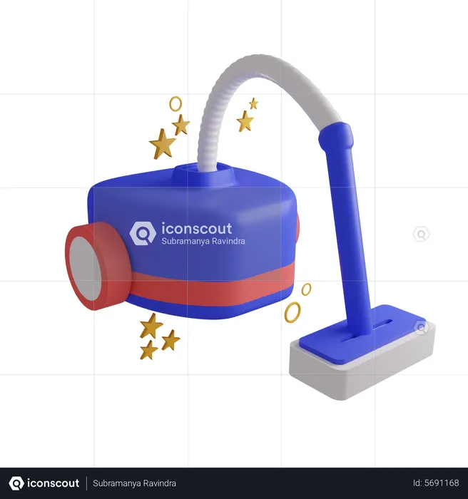 Vacuum cleaner  3D Icon