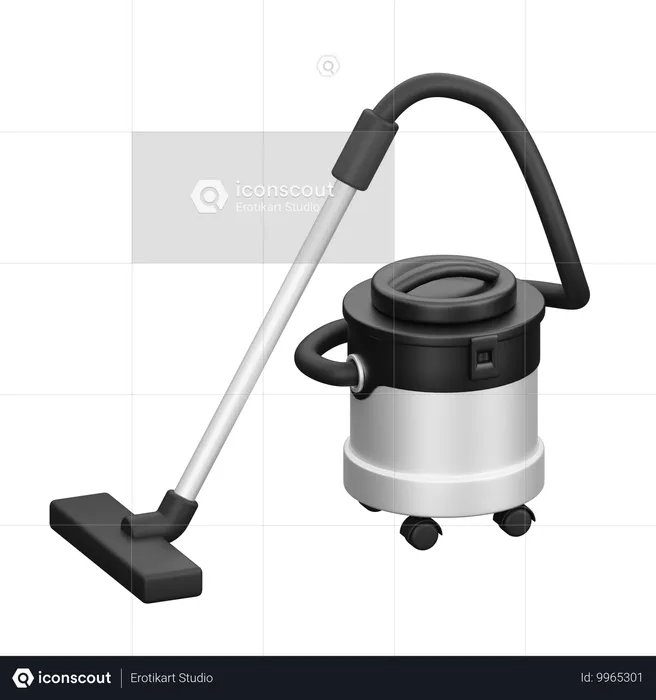 Vacuum Cleaner  3D Icon