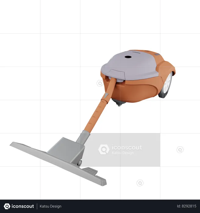 Vacuum Cleaner  3D Icon