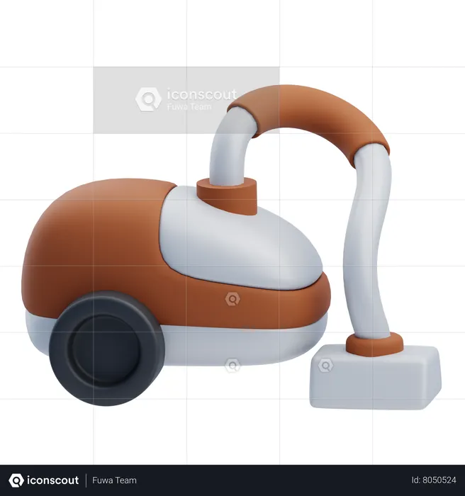 Vacuum Cleaner  3D Icon