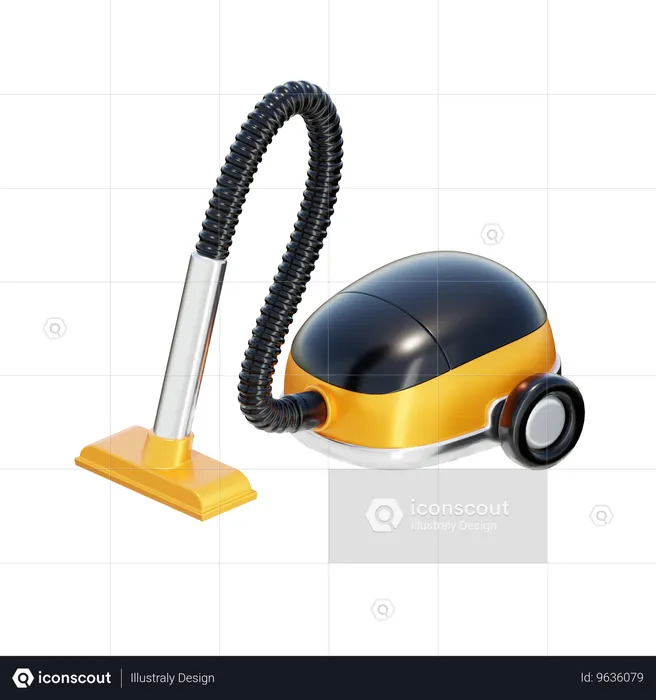 Vacuum Cleaner  3D Icon