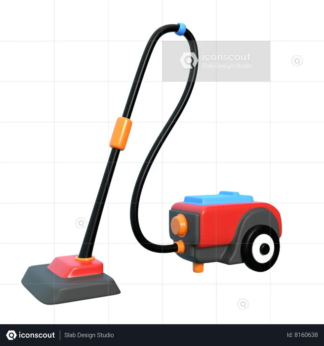 Vacuum Cleaner  3D Icon