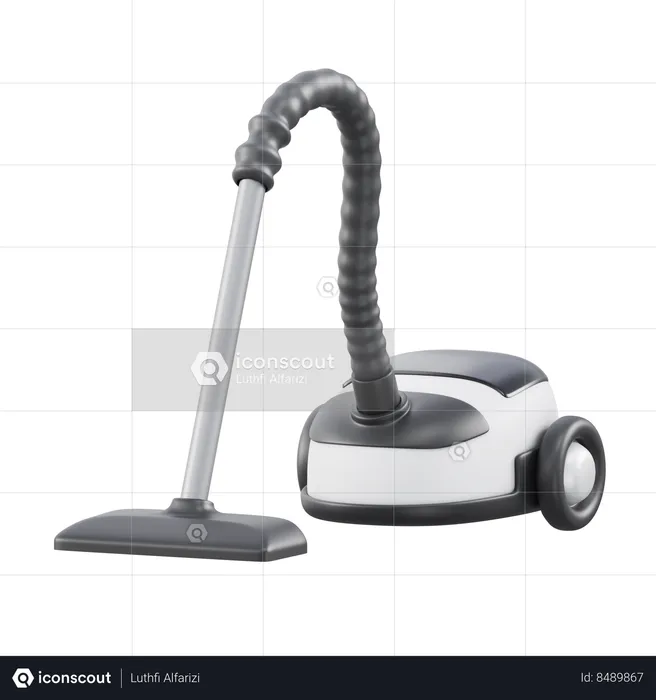 Vacuum Cleaner  3D Icon