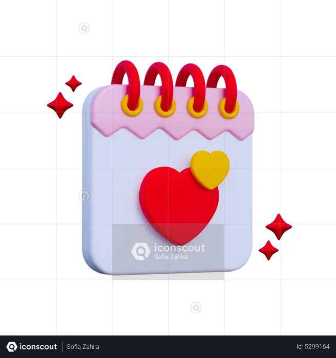 Valentine Day  3D Icon