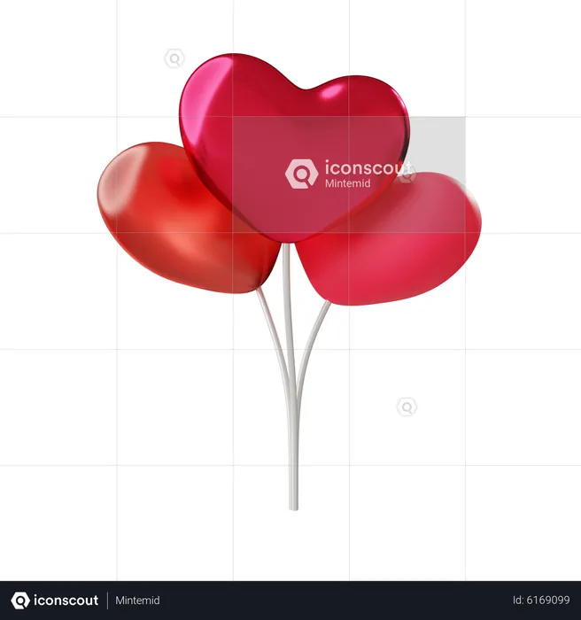 Valentine Decoration  3D Icon