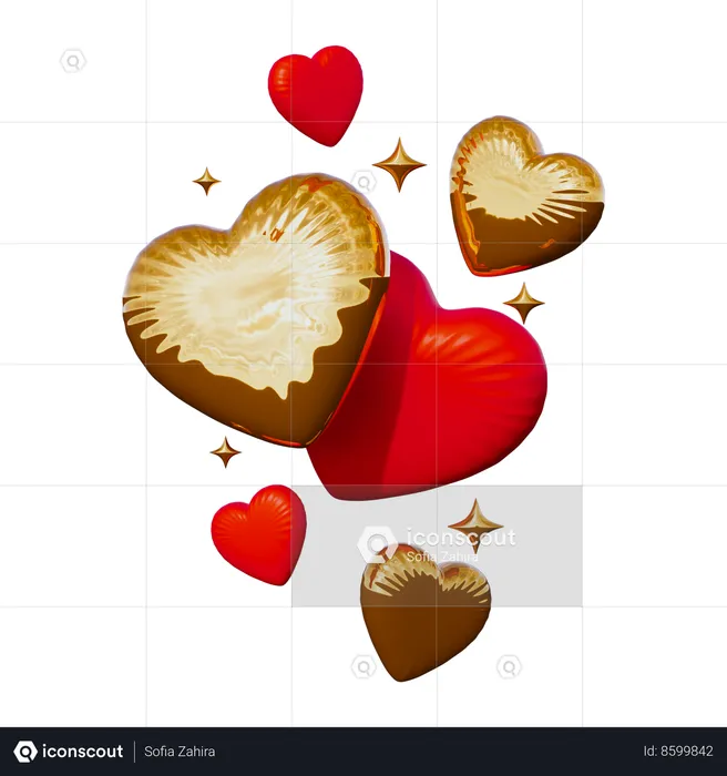 Valentine Love  3D Icon