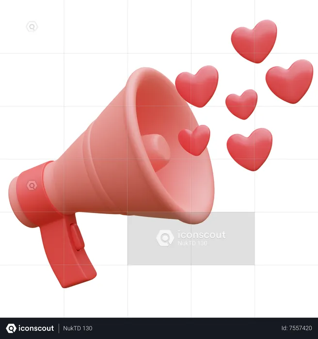 Valentine Promotion  3D Icon