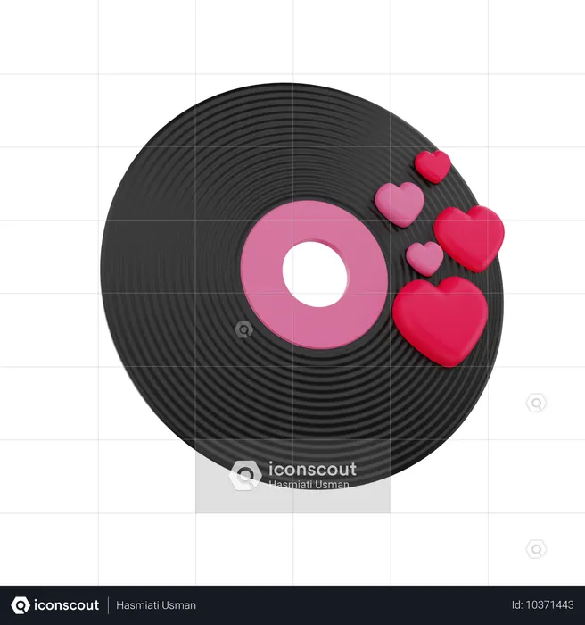 Valentine Song  3D Icon