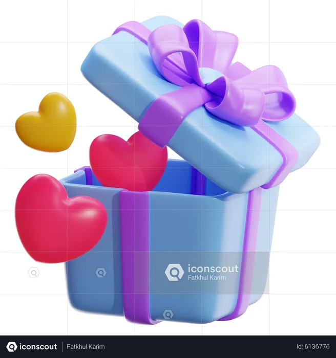 Valentine Surprise  3D Icon