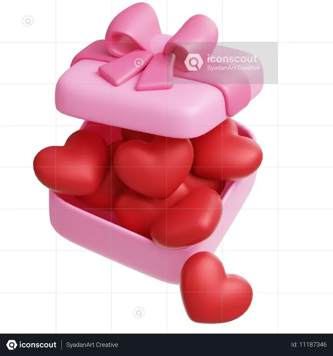 Valentine Surprise  3D Icon