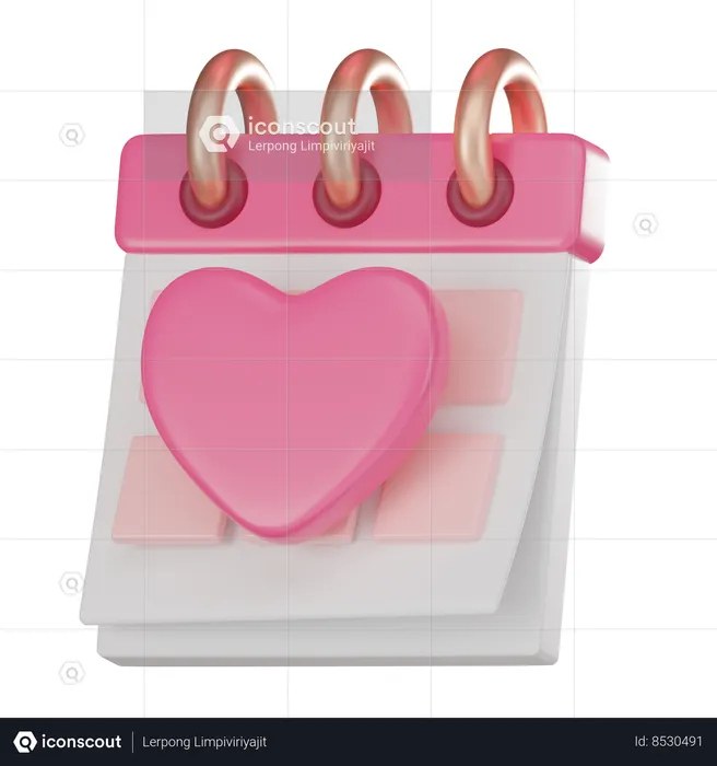 Valentines Day  3D Icon