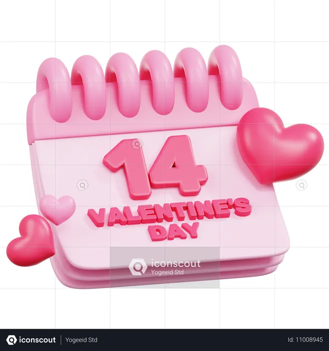 Valentines Day  3D Icon