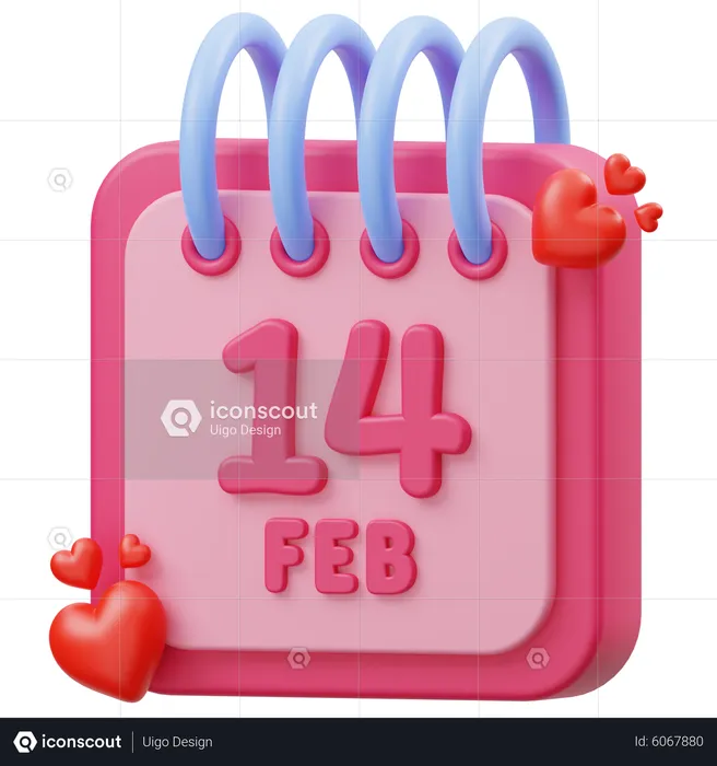 Valentine's Day  3D Icon