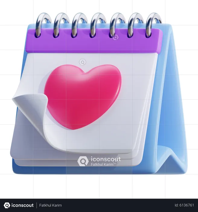 Valentines Day  3D Icon