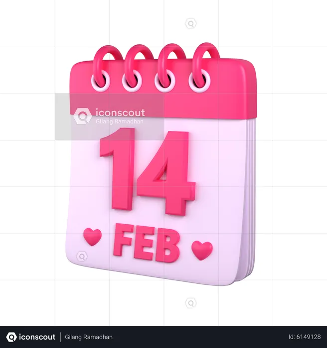 Valentine's Day  3D Icon