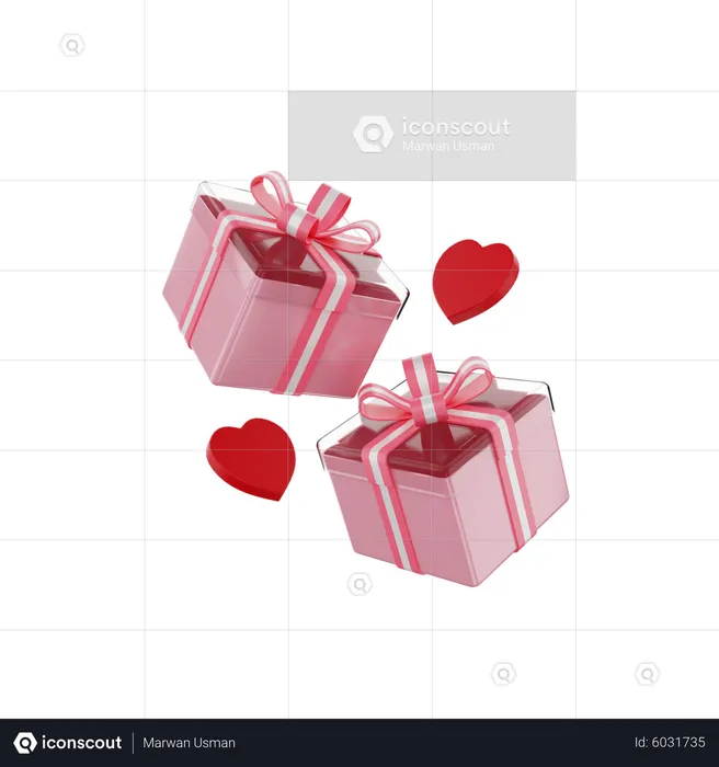 Valentines Gifts  3D Icon