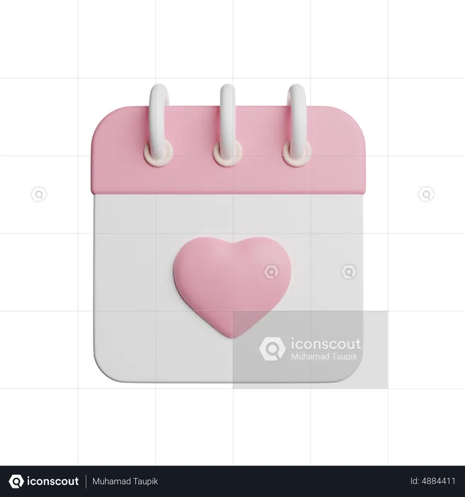 Valentinstag  3D Icon