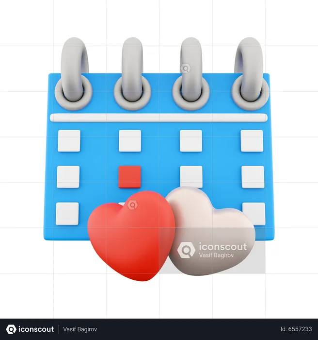 Valentinstag  3D Icon