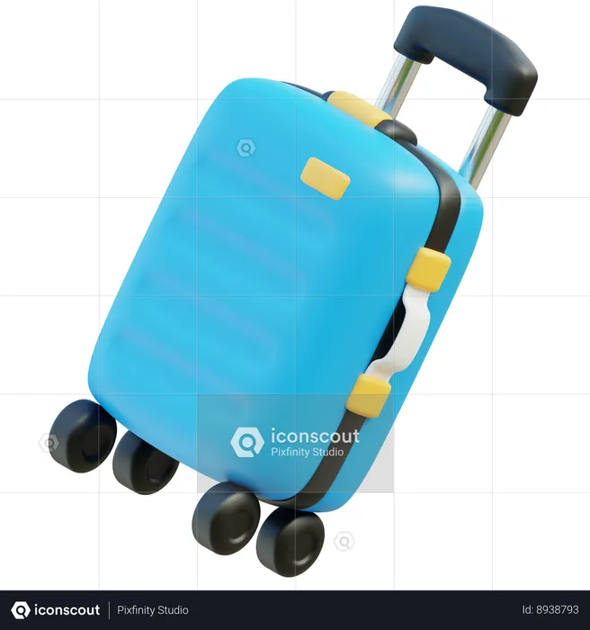 Valise  3D Icon