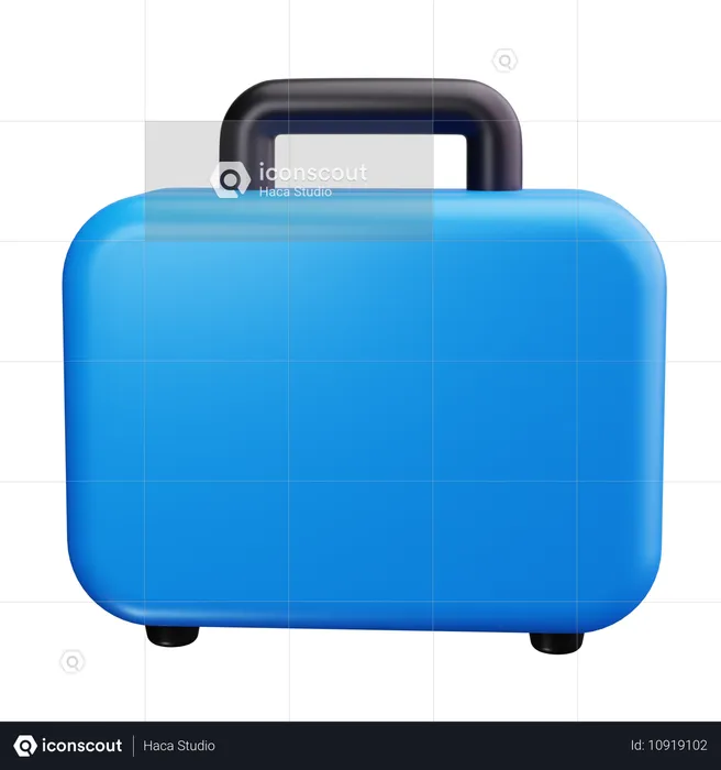 Valise  3D Icon