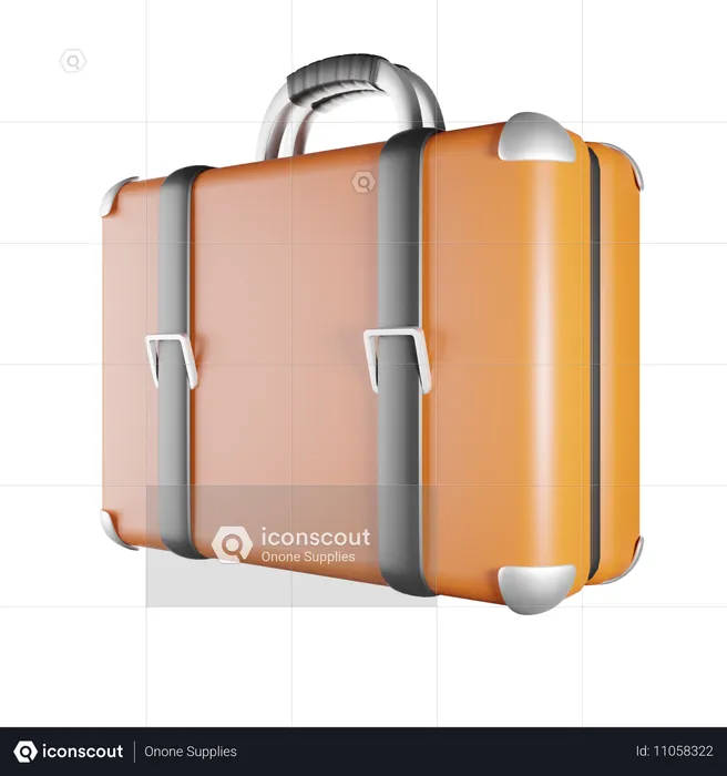 Valise  3D Icon