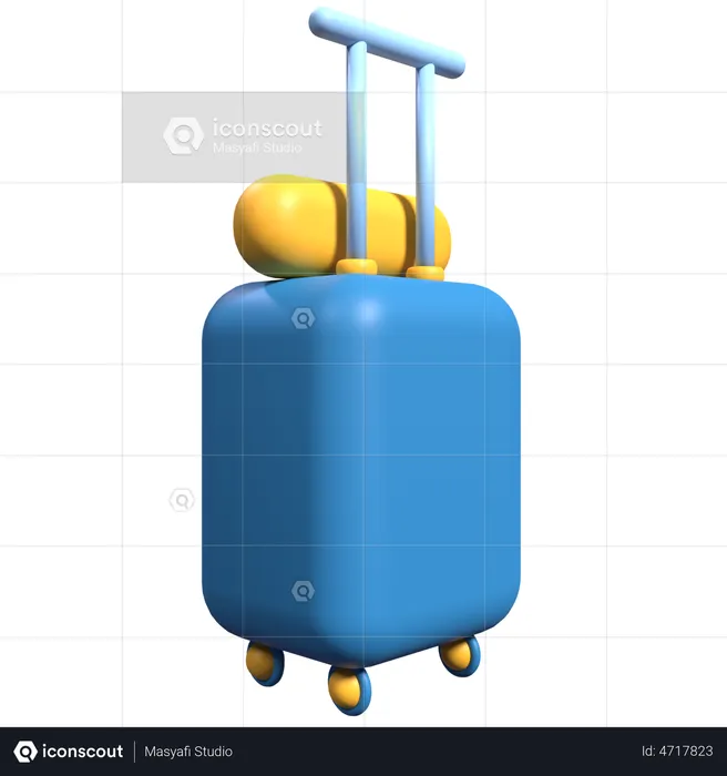 Valise  3D Illustration