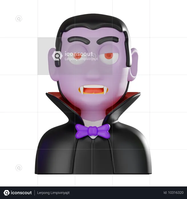 Vampire  3D Icon