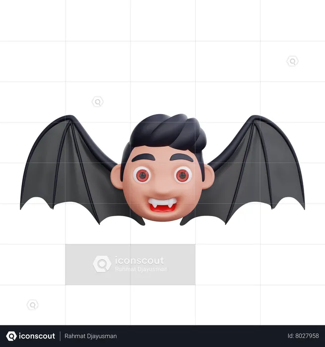Vampire Bat  3D Illustration