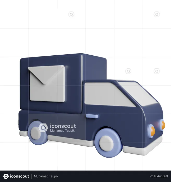 Van  3D Icon