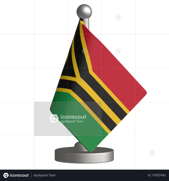 Vanuatu  3D Icon