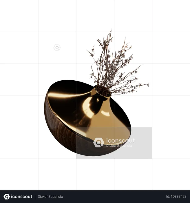 Vase  3D Icon