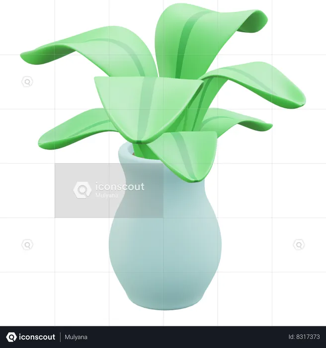 Vase  3D Icon