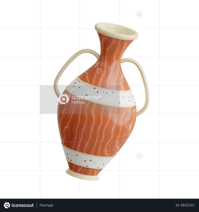 Vase  3D Icon