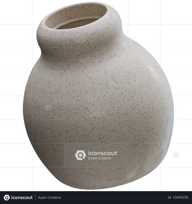 Vase Pot  3D Icon