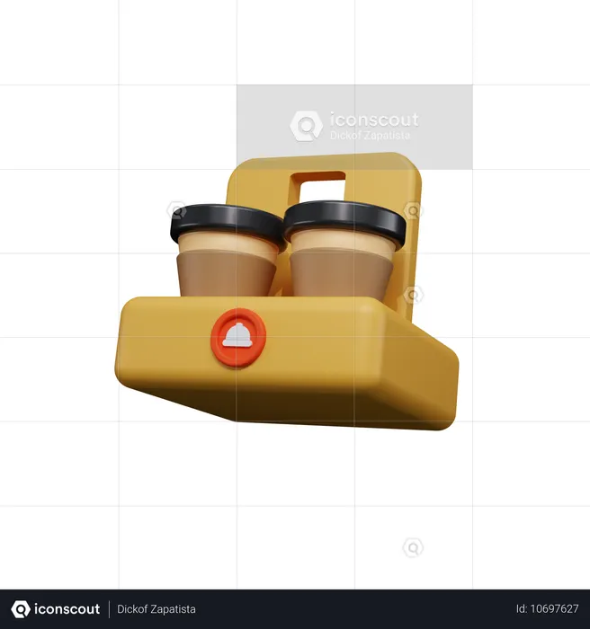 Vaso de cafe  3D Icon