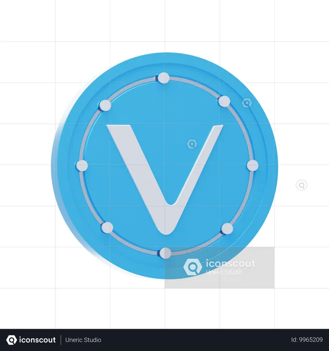 Vechain  3D Icon