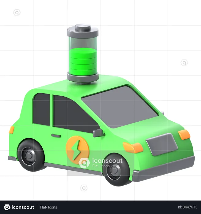 Véhicule électrique  3D Icon