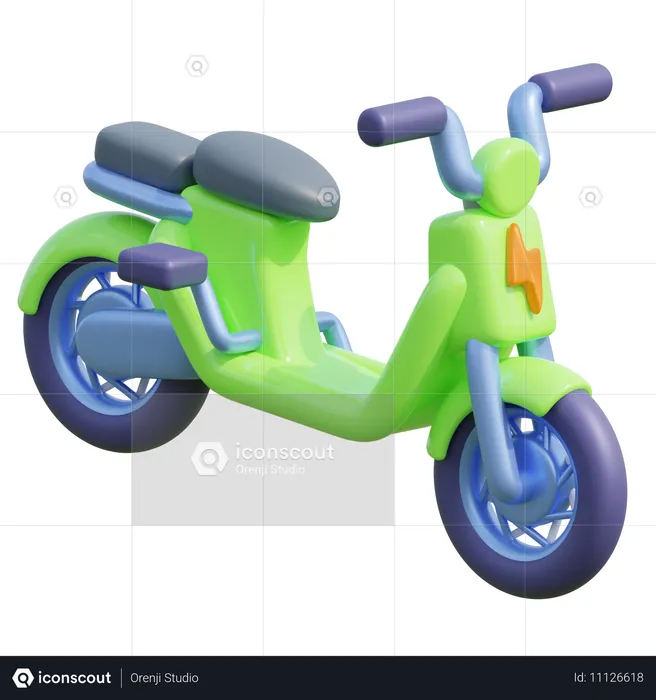 Vélo électrique  3D Icon