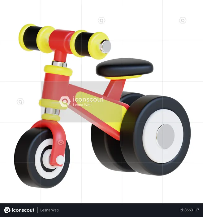 Vélo enfant  3D Icon