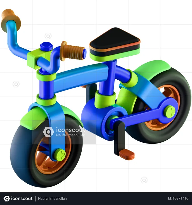 Cycle enfant  3D Icon