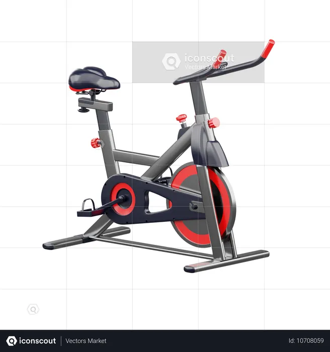 Vélo stationnaire  3D Icon
