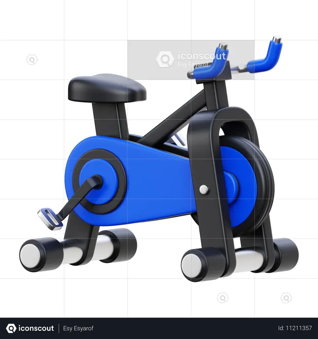 Vélo stationnaire  3D Icon