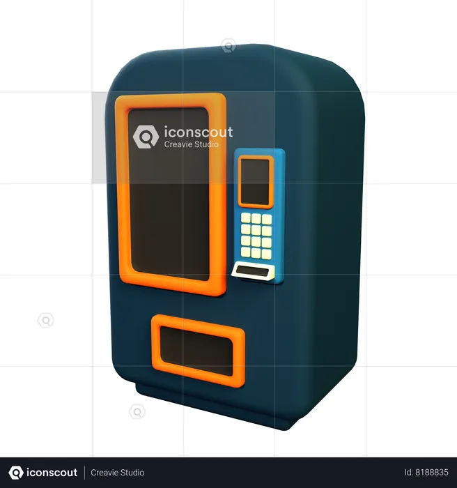 Vending Machine  3D Icon