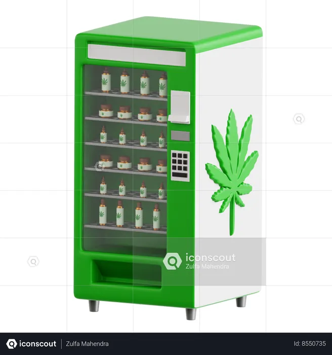 Vending Machine  3D Icon