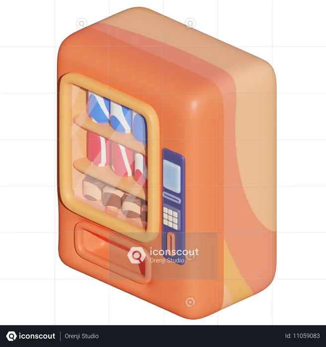 Vending Machine  3D Icon