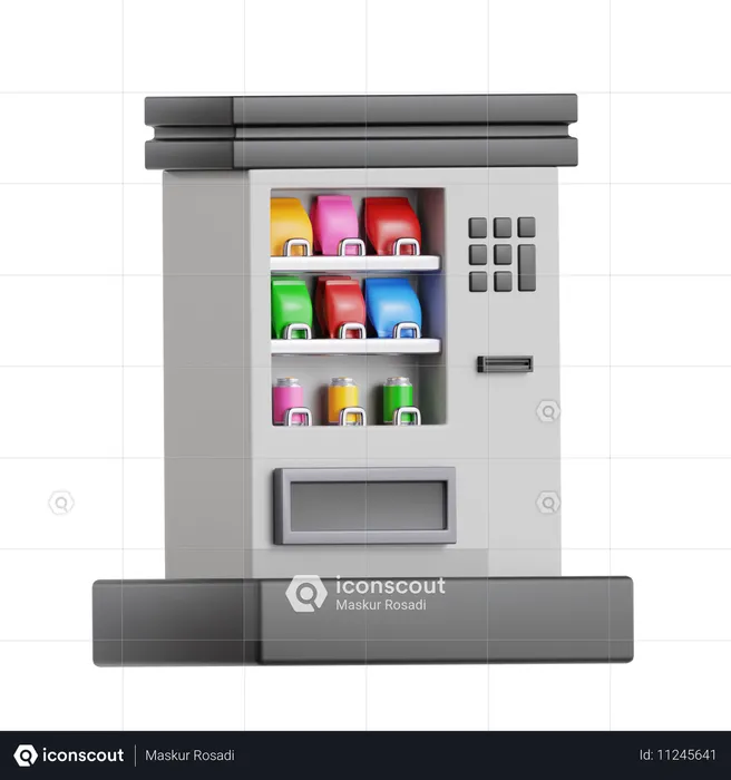 Vending Machine  3D Icon