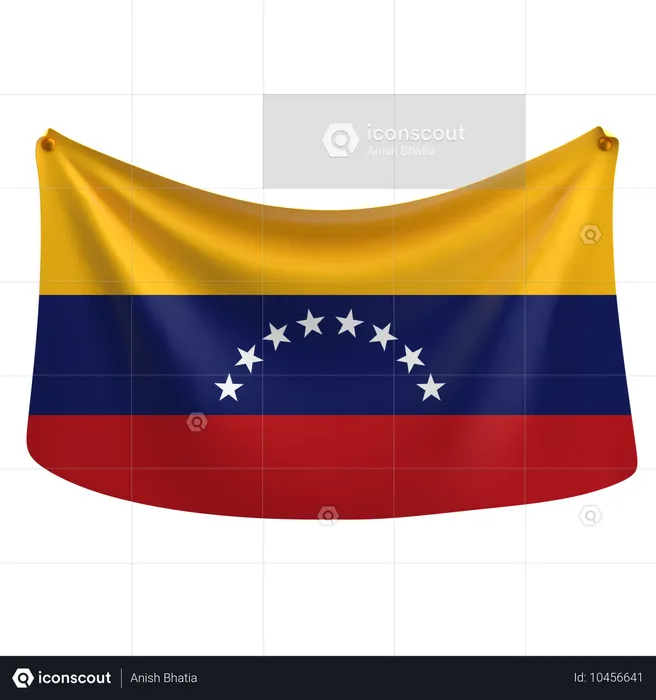 Venezuela Flag 3D Icon