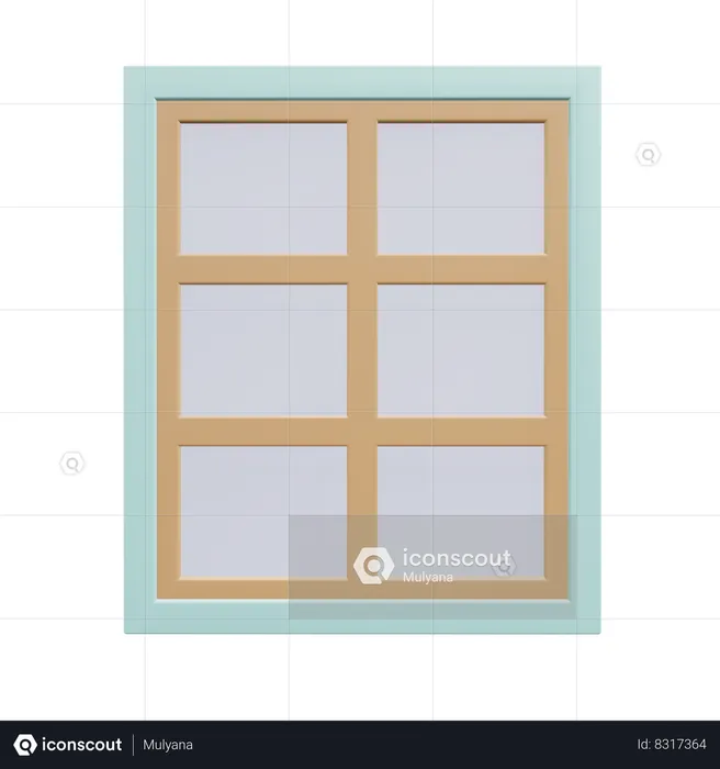 Ventana de inicio  3D Icon