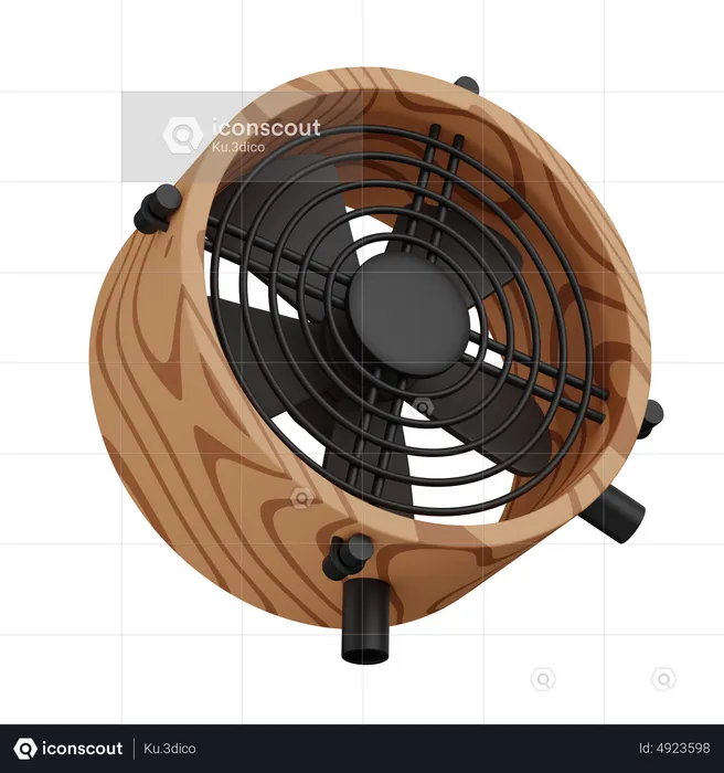 Ventilador de mesa  3D Icon